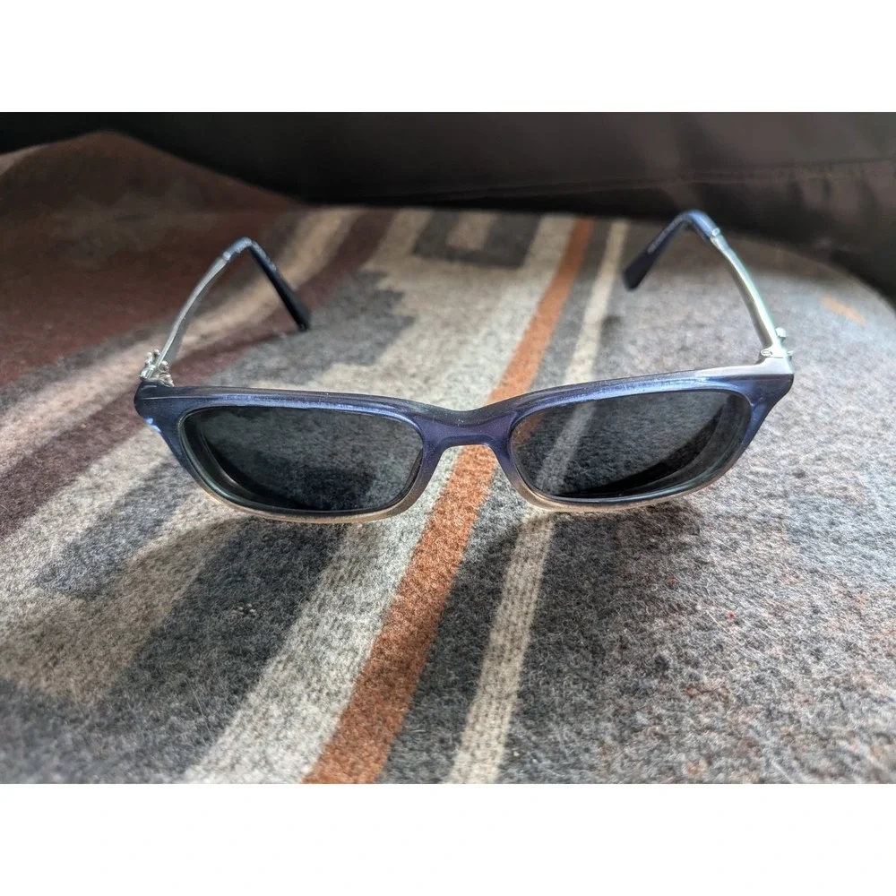 Coach Eyeglasses Frames Only 5489 Denim Taupe Glitter Gradient Floral HC 6142